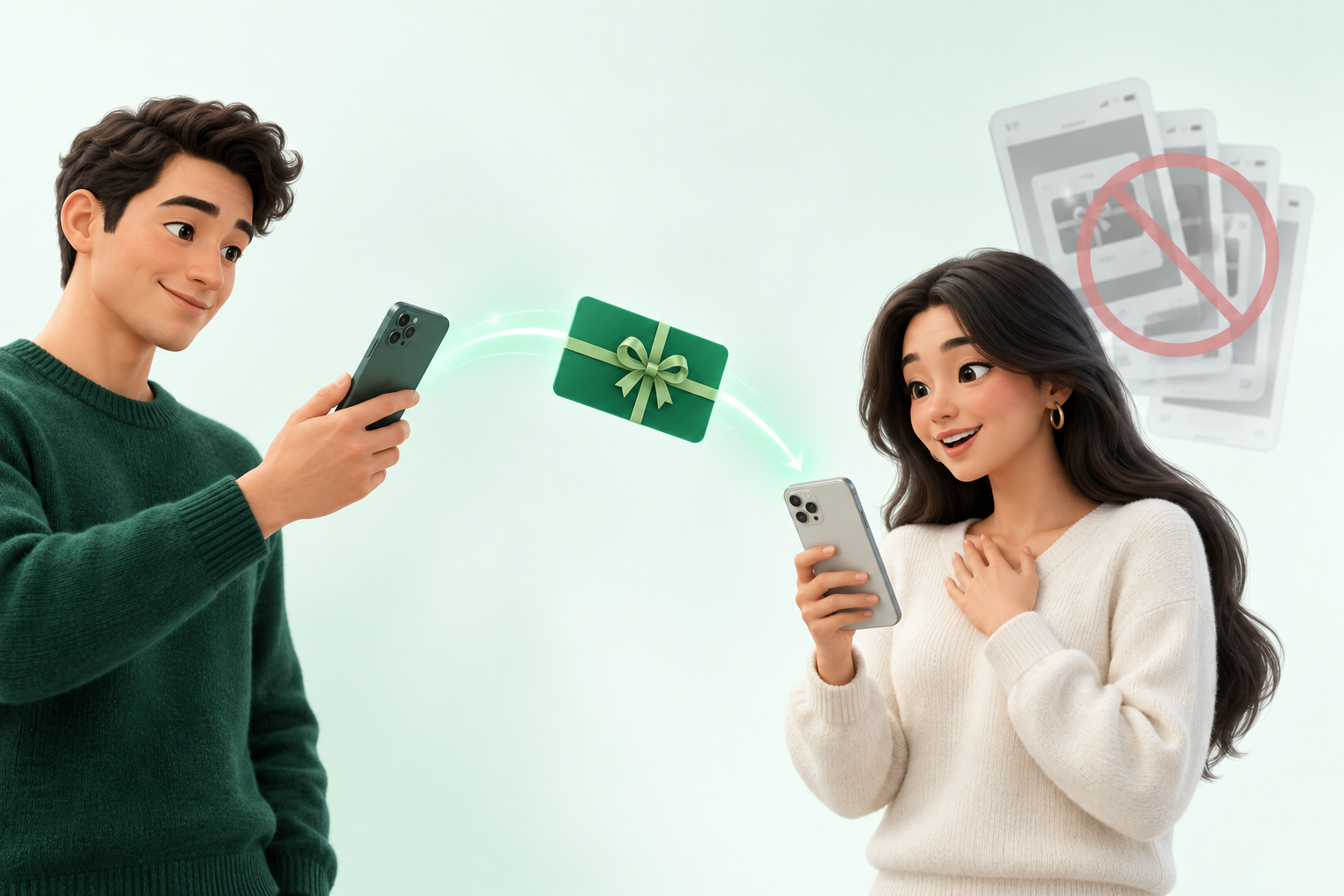 How to send a gift card on ChatRefill without the awkward screenshot chain