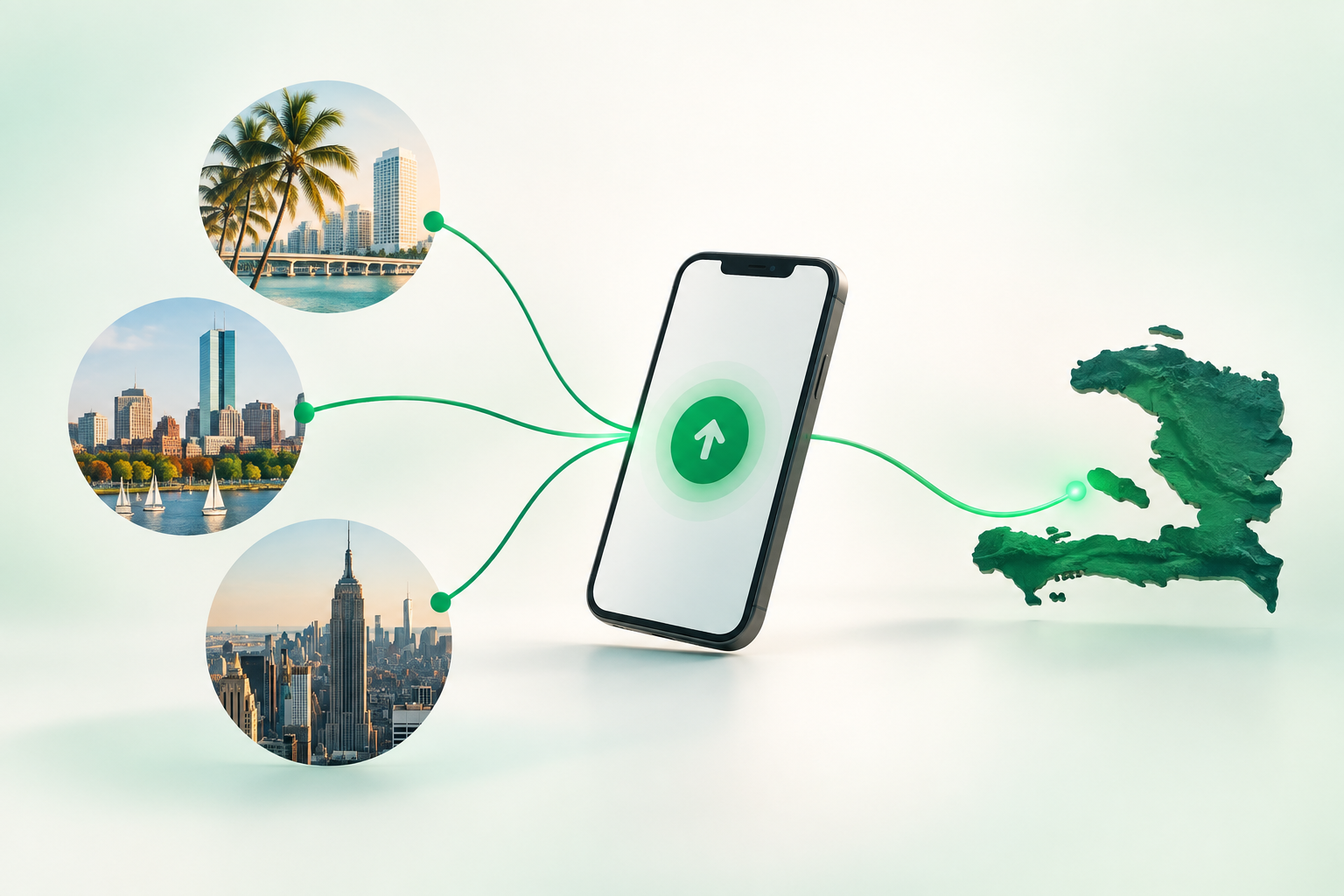 If you live in Miami, Boston, or New York, this is the Haiti top-up rhythm