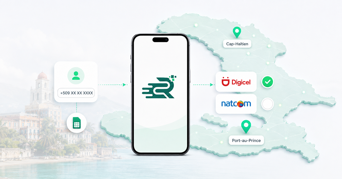 Port-au-Prince, Cap-Haïtien, and the rest of the country: same ChatRefill, local networks