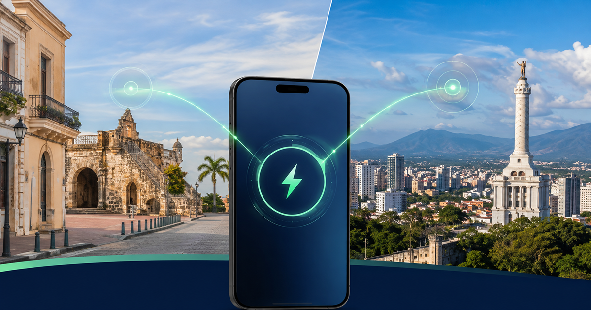 Santo Domingo and Santiago: sending credit that arrives today