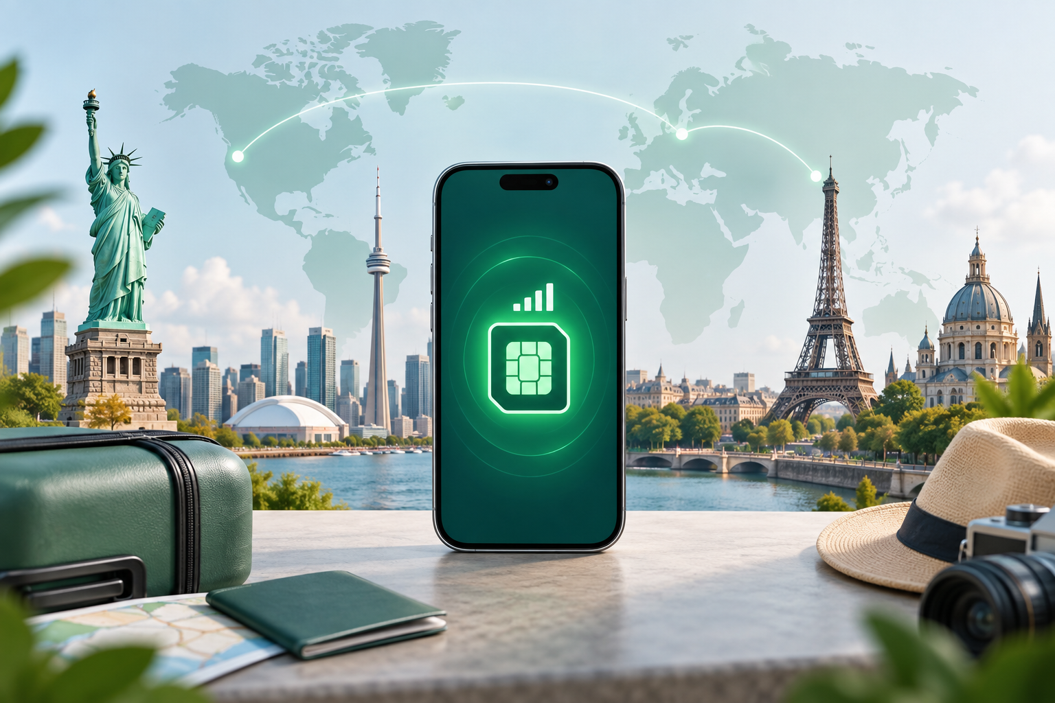 Stay online in the US, Canada, and Europe without hunting for a kiosk